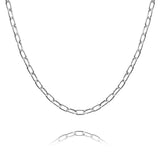 925 Sterling Silver Anchor Chain Necklace – Classic Mariner Link Silver Chain for Women & Men | Zaviraa