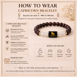 Capricorn Bracelet | Rashi Bracelet | Zaviraa