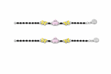 Kids Butterfly Crown Nazariya Bracelet – 925 Silver