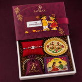 Evil Eye Rakhi Hamper | Trending 925 Silver Protective Evil Eye Rakhi Hamper |Special Silver Rakhi Hamper For This Rakshabandhan