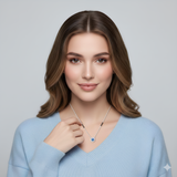 925 Sterling Silver Evil Eye Mangalsutra Necklace for Women