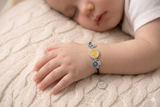 Kids Crown Evil Eye Nazariya Bracelet ā 925 Silver