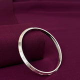 Men’s Silver Minimal Segmented Kada | Sleek Design | 925 Sterling Silver