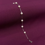 925 Sterling Silver Pearl Bracelet for Women