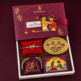 Mahakal Rakhi Hamper | Premium 925 Silver Divine ॥ महाकाल ॥ Rakhi Hamper| MAHAKAL Special Silver Rakhi Hamper For This Rakshabandhan