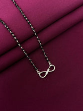 925 Sterling Silver Infinity Mangalsutra Necklace for Women