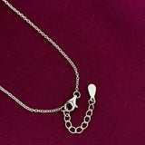925 Sterling Silver Evil Eye Diamond Mangalsutra with Black Bead Chain