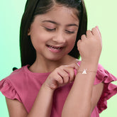 Bugs Bunny Kids Personalized Gold Bracelet