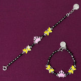 Kids Butterfly Crown Nazariya Bracelet – 925 Silver