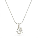 Kids 925 Sterling Silver Om Pendant Chain | Spiritual Silver Jewellery for Boys & Girls