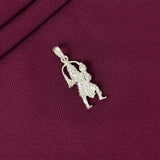 925 Sterling Silver Bal Hanuman Pendant Chain for Kids & Unisex | Divine Hanuman Pendant