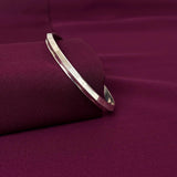 Men’s 925 Sterling Silver Minimal Segmented Kada | Sleek Designer Bracelet for Men