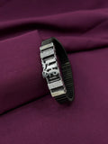 Zaviraa Maa Signature 925 Silver Trishul Stretchable Band