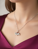 kids silver chain pendent zaviraa 1