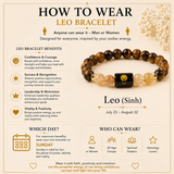 Leo Bracelet | Rashi Bracelet | Zaviraa