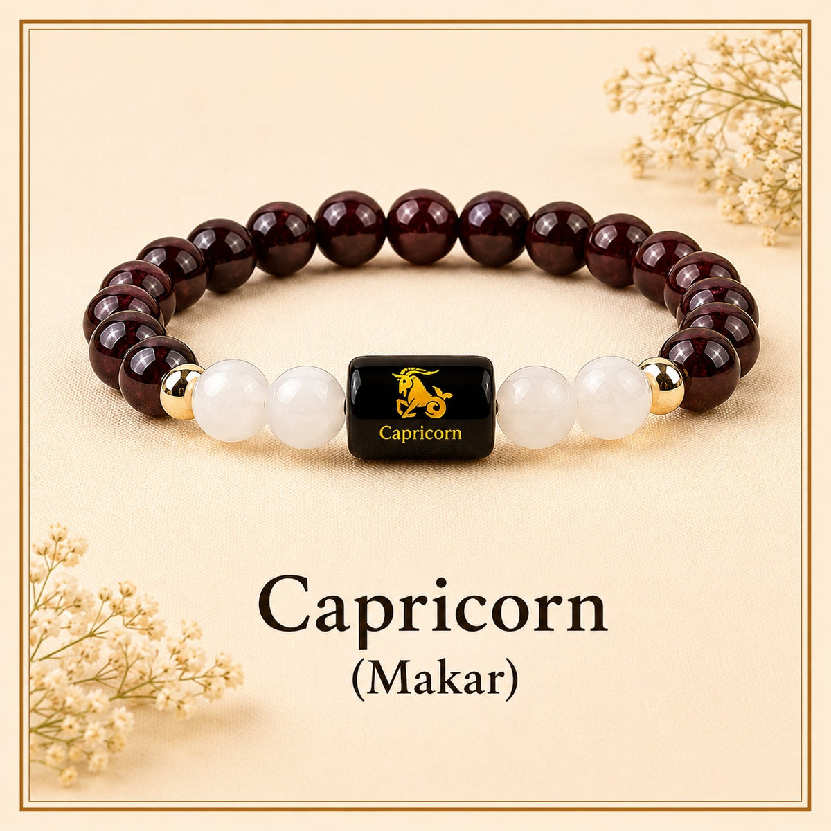 Capricorn Bracelet | Rashi Bracelet | Zaviraa