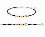 Kids Multi Charm Cartoon Nazariya Bracelet – 925 Silver