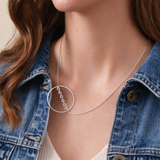 925 Sterling Silver Cable Chain Necklace – 1.3mm Minimalist Silver Chain for Women & Men