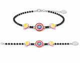 Kids Shield Charm Nazariya Bracelet – 925 Silver