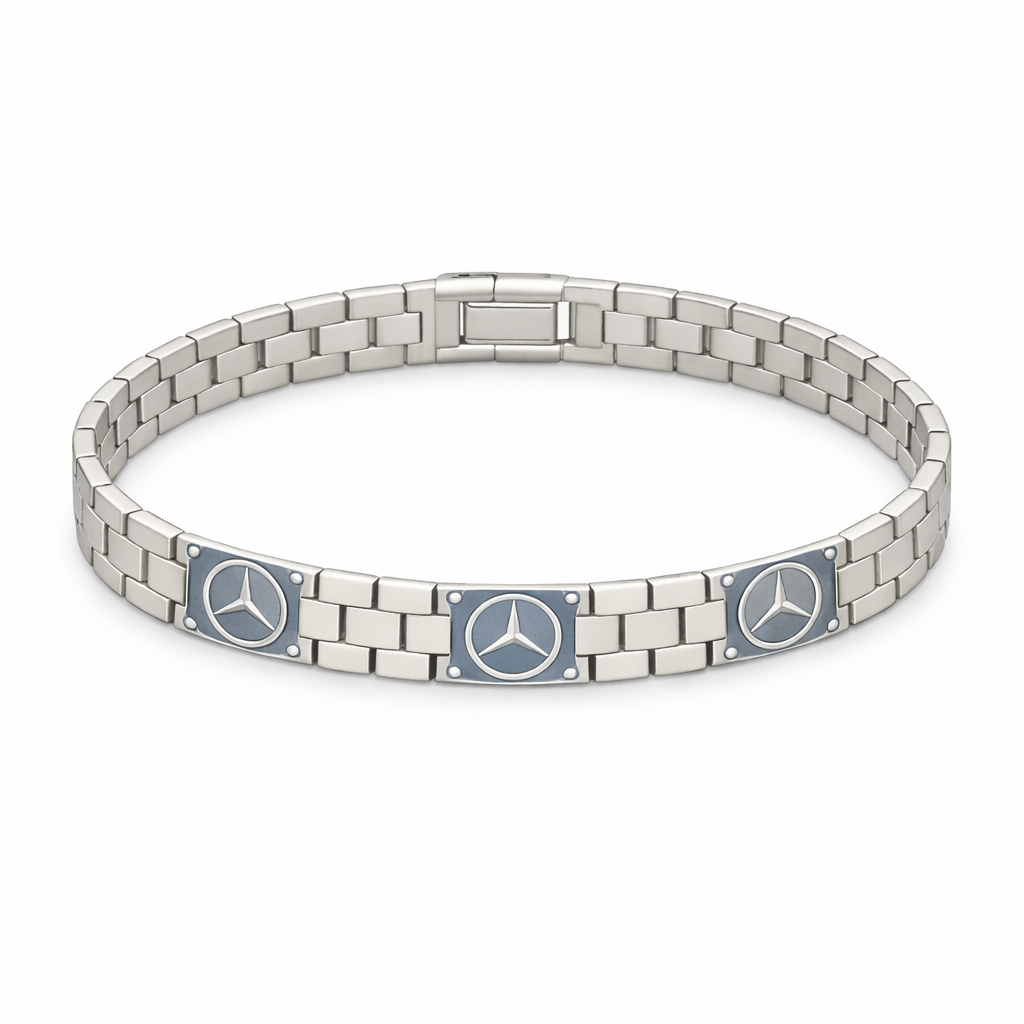 Luxury Watch Strap Style 925 Sterling Silver Premium Men’s Bracelet