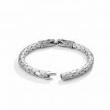 Double Face Snake Design 925 Sterling Silver Imported Premium Men’s Bracelet