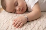 Kids Pink Crown Nazariya Bracelet – 925 Silver