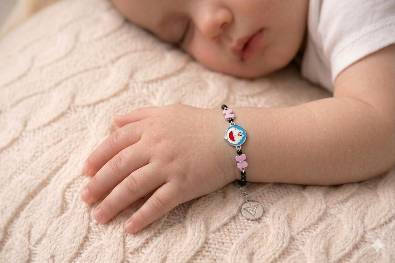 Kids Cartoon Nazariya Bracelet – 925 Silver