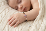 Kids Shield Charm Nazariya Bracelet – 925 Silver