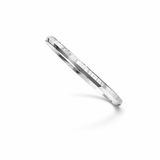 Men's 925 Silver Minimal Flat Kada | Mirror Finish | Zaviraa