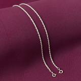 Twisted Rope 925 Silver Anklet | Minimal Everyday Payal for Women