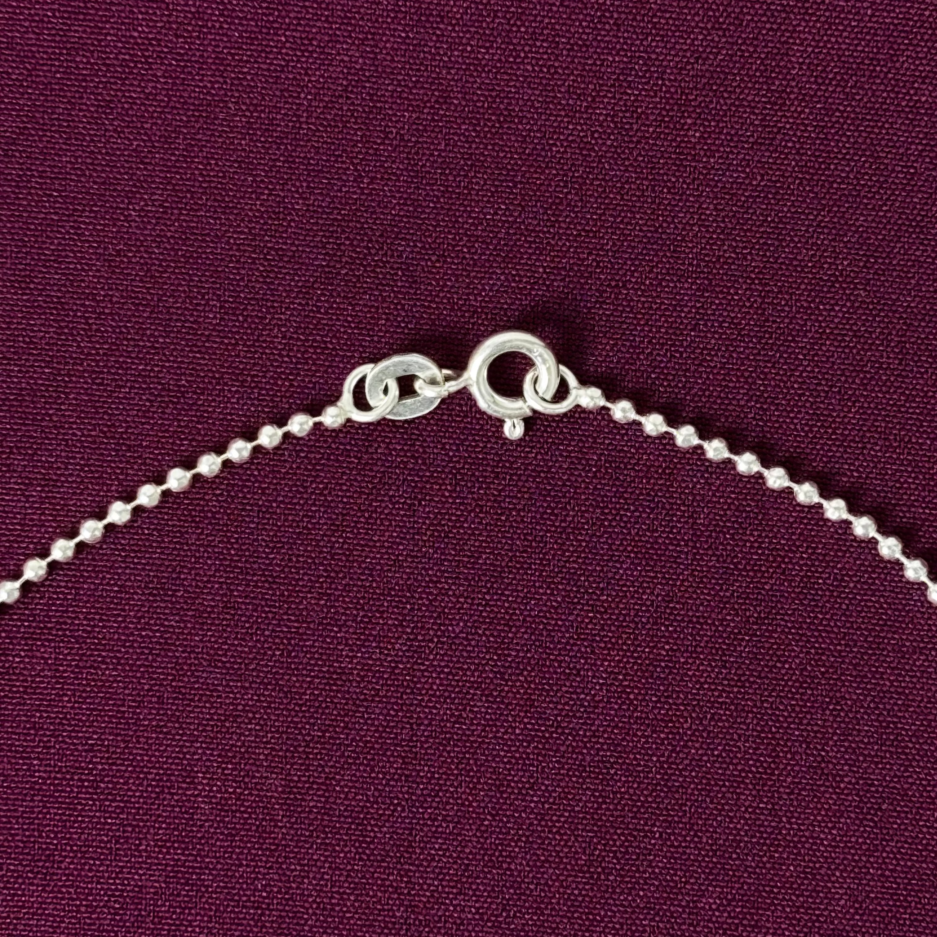 Minimal Beaded 925 Silver Anklet | Classic Everyday Payal for Women