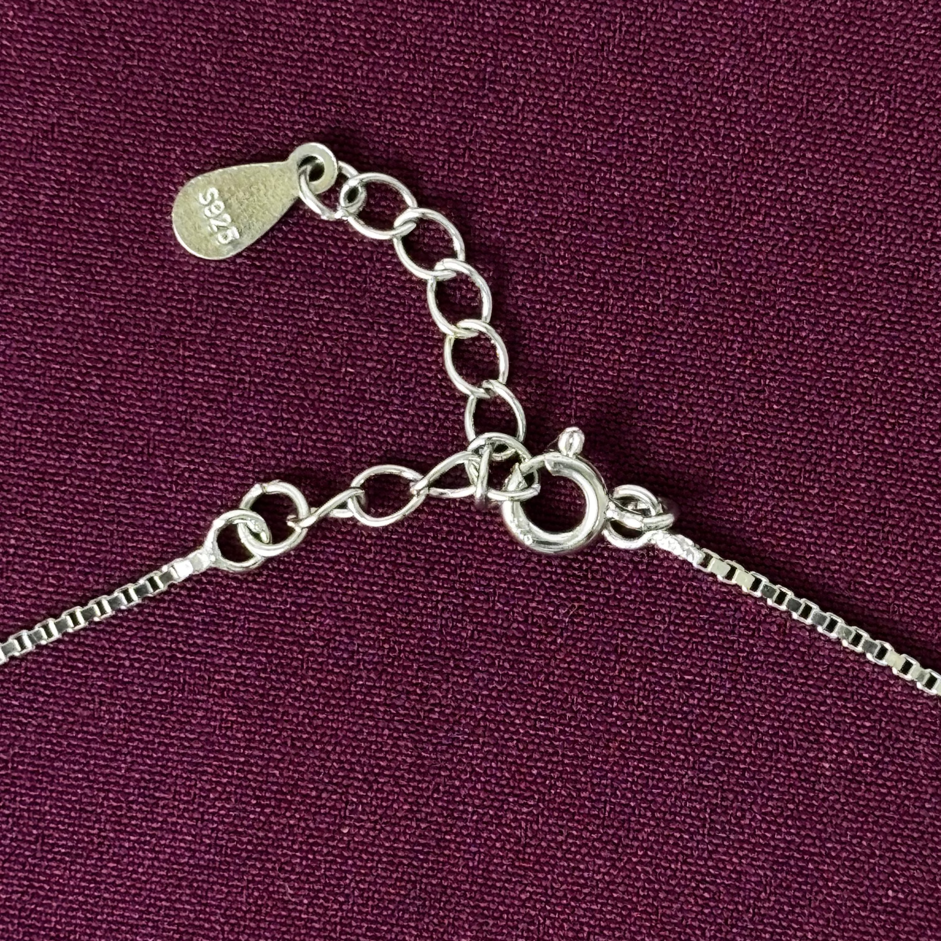Minimal 925 Silver Chain Anklet | Elegant Everyday Payal