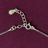 Evil Eye 925 Silver Anklet with Blue Nazar Charm