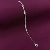 925 Sterling Silver Heart CZ Bracelet for Women | Elegant Ladies Bracelet