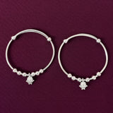 925 Sterling Silver Kids Kada/Bangles with Doraemon Charm – Pair