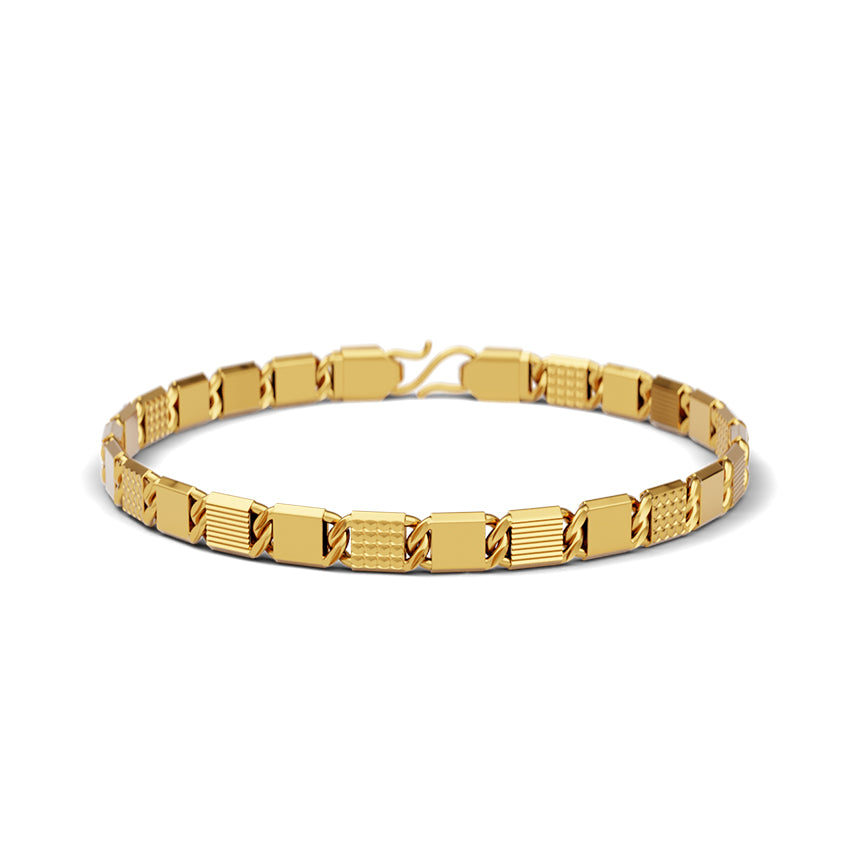 Royal Torque 22KT Gold Chain Bracelet for Men