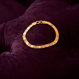 Royal Torque 22KT Gold Chain Bracelet for Men