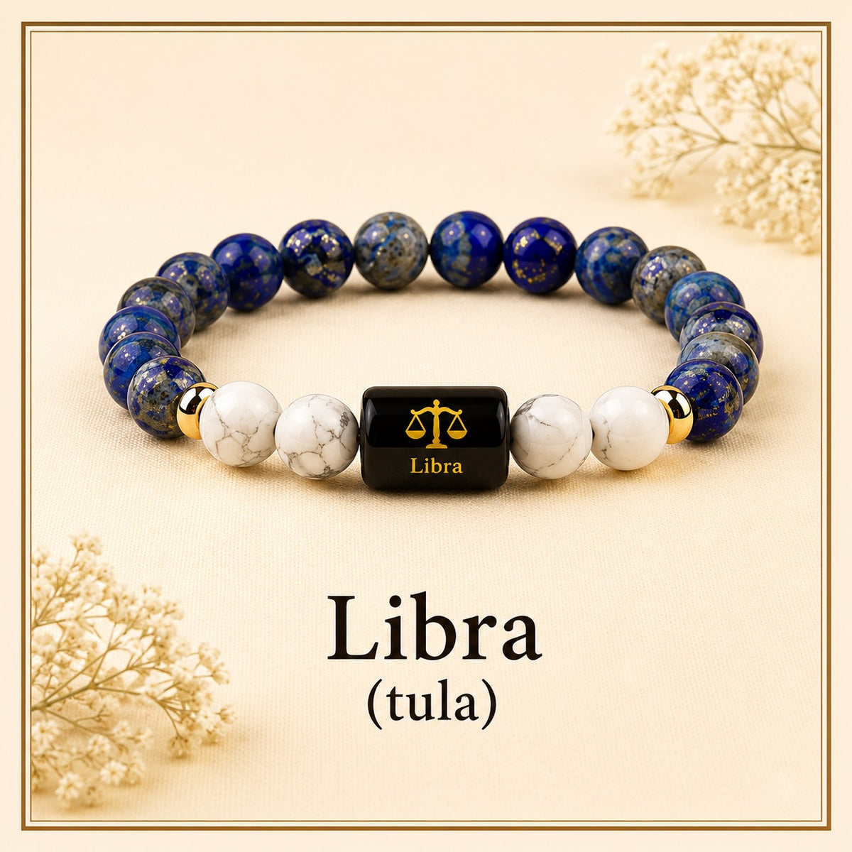 Libra Bracelet | Tula Rashi Bracelet | Zaviraa