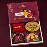 Mahakal Rakhi Hamper | Premium 925 Silver Divine ॥ महाकाल ॥ Rakhi Hamper| MAHAKAL Special Silver Rakhi Hamper For This Rakshabandhan