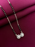 925 Silver Floral Curve Mangalsutra