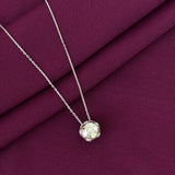 925 Silver Football Pendant Necklace for Women | Soccer Ball Sterling Silver Jewellery