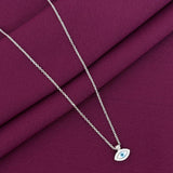 925 Sterling Silver CZ Evil Eye Pendant Necklace for Women