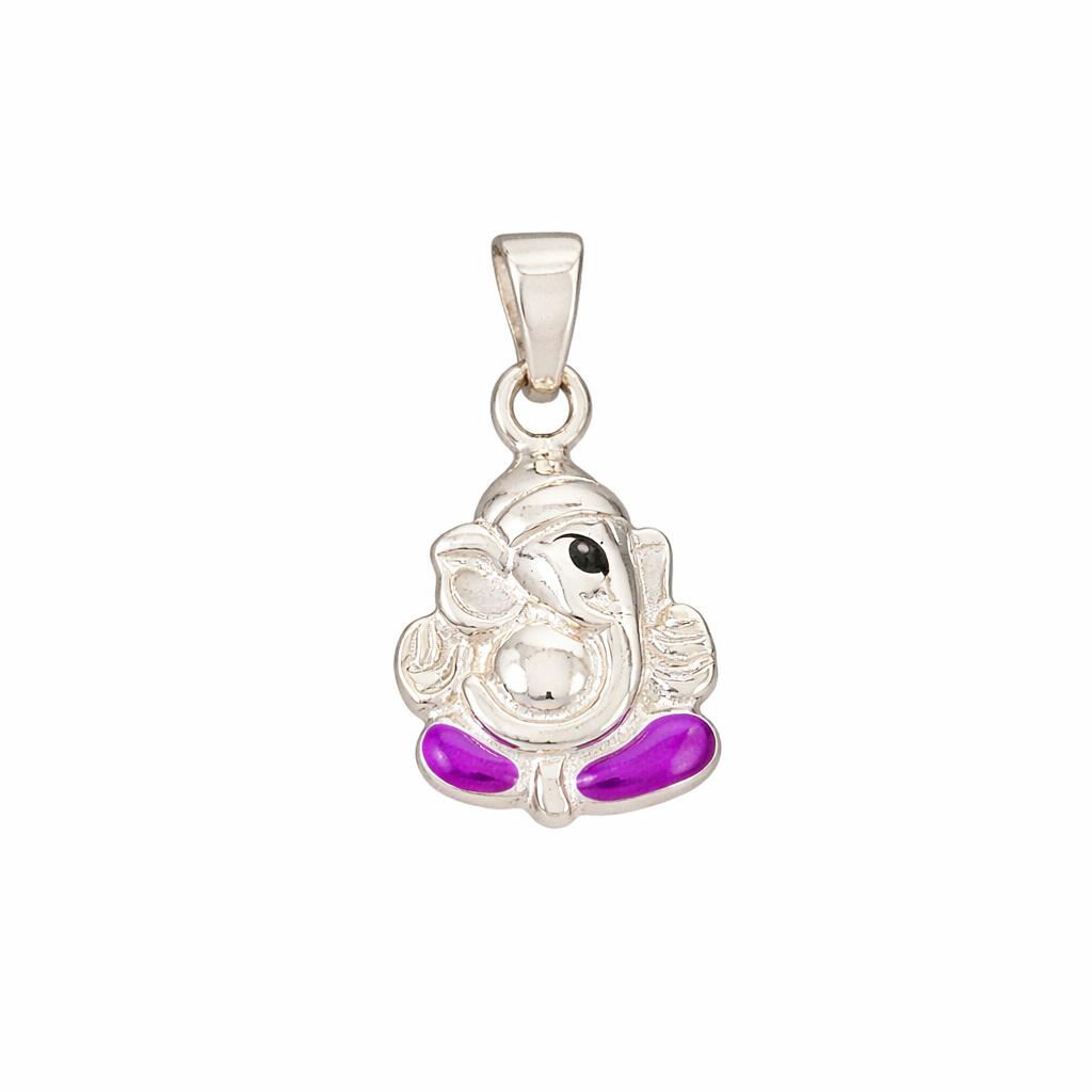 925 Sterling Silver Lord Ganesha Pendant Chain for Men & Women | Divine Ganpati Pendant