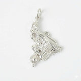 925 Sterling Silver Veer Hanuman Pendant Chain for Men | Bajrangbali Blessing Pendant with Gada