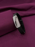 Zaviraa Cubic Zirconia Diamond Studed 925 Silver Jaguar Stretchable Band