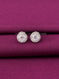 Pair of sterling silver earrings