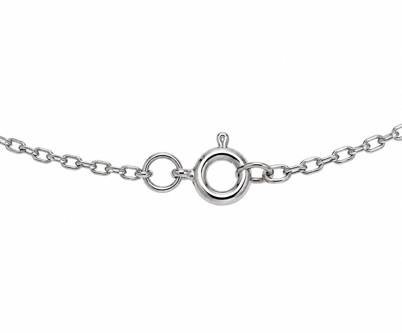Silver Evil Eye Chain Pendent | Daily Wear | Minimal design | Zaviraa 925 Sterling Silver