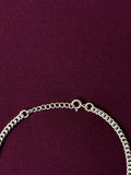 Evil Eye Box Chain Anklet | 925 Silver | Minimal | Zaviraa