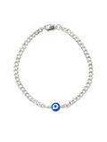 Silver Evil Eye Kids Bracelet I  Premium 925 Silver Lovely KIds Evil Eye Bracelet I Trending 925 Silver Evil Eye Bracelet