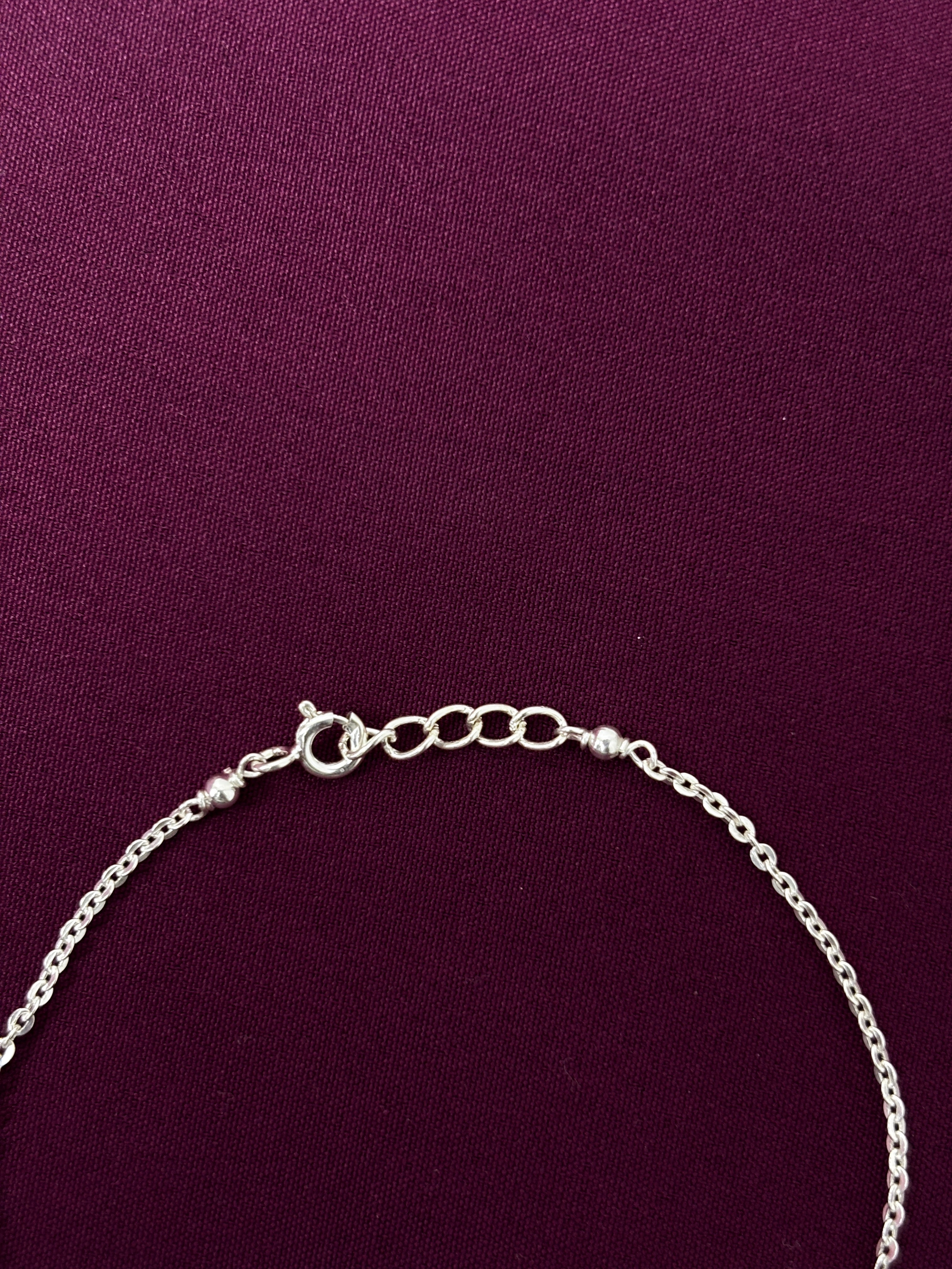 Silver Evil Eye Bracelet I  Premium 925 Silver Minimal Anchor Chain Girls Evil Eye Bracelet I Trending 925 Silver Evil Eye Bracelet